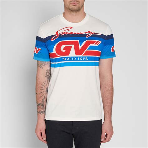 givenchy tour tee|Givenchy graphic tee.